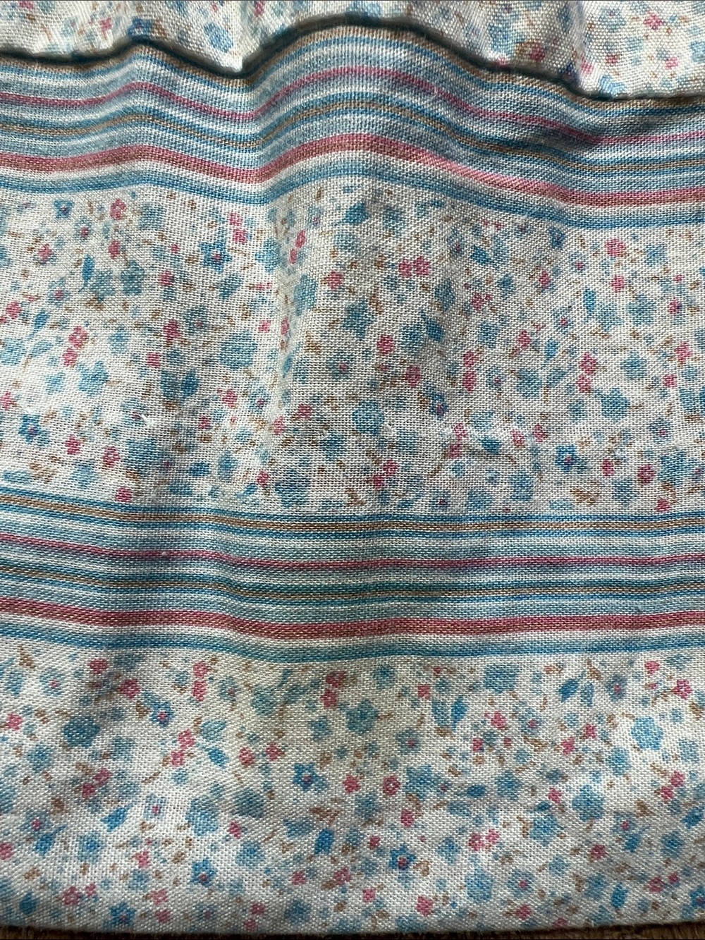 Vintage Jayne Avery Girls Multicolor Floral Dress with Collar & Bows Size 6 - Picture 6 of 12